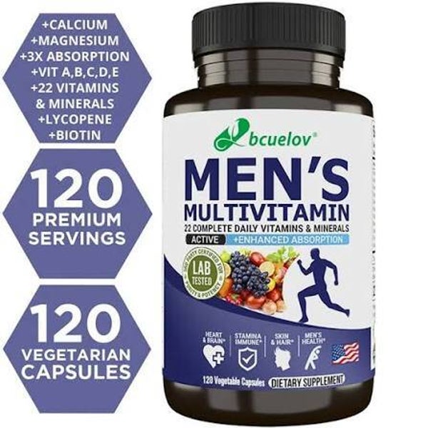 bcuelov Men's Mutlivitamin