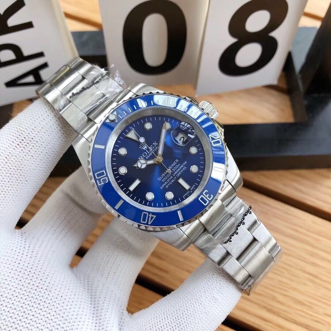 ROLEX SUBMARINER DATE  BLUE DIAL "SMURF"