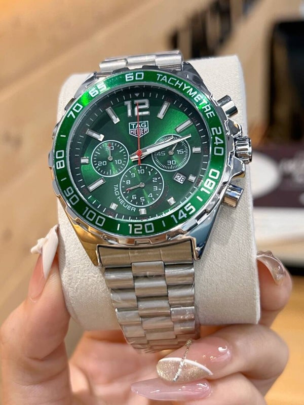 TAG Heuer Formula 1 43mm green dial stainless steel