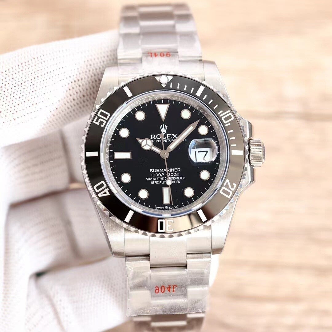 Rolex Submariner Steel Ceramic Black Dial