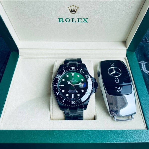 ROLEX SEA-DWELLER DEEPSEA GREEN GRADUAL BLACK DIAL