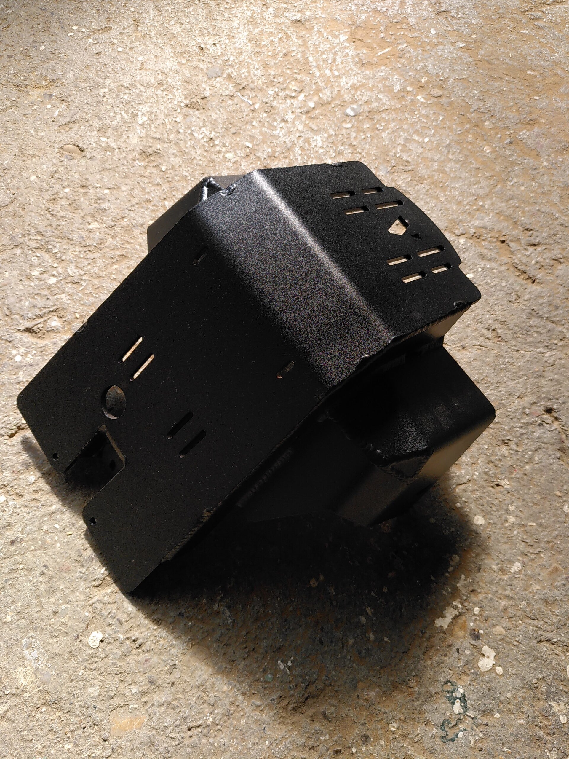 Sabot moteur Suzuki RMX450 - RMZ450 (Finition noir texturé)