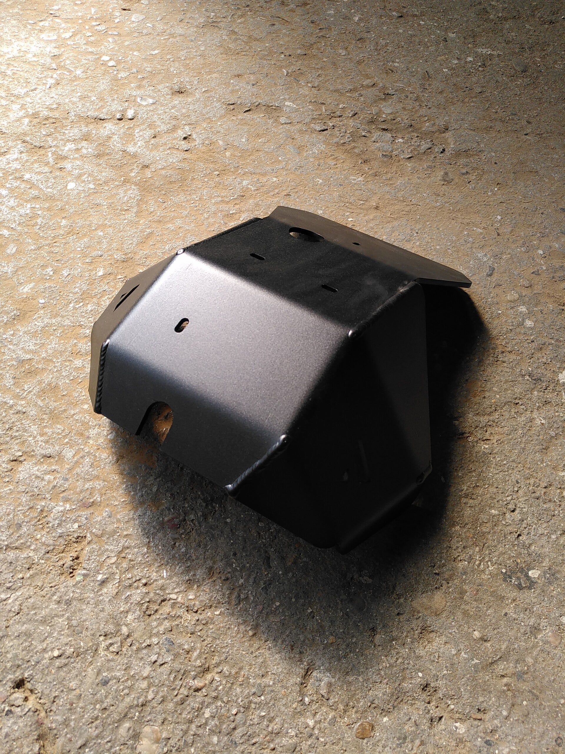 Sabot moteur SUZUKI DRZ400 "XL" (Finition noir texturé)