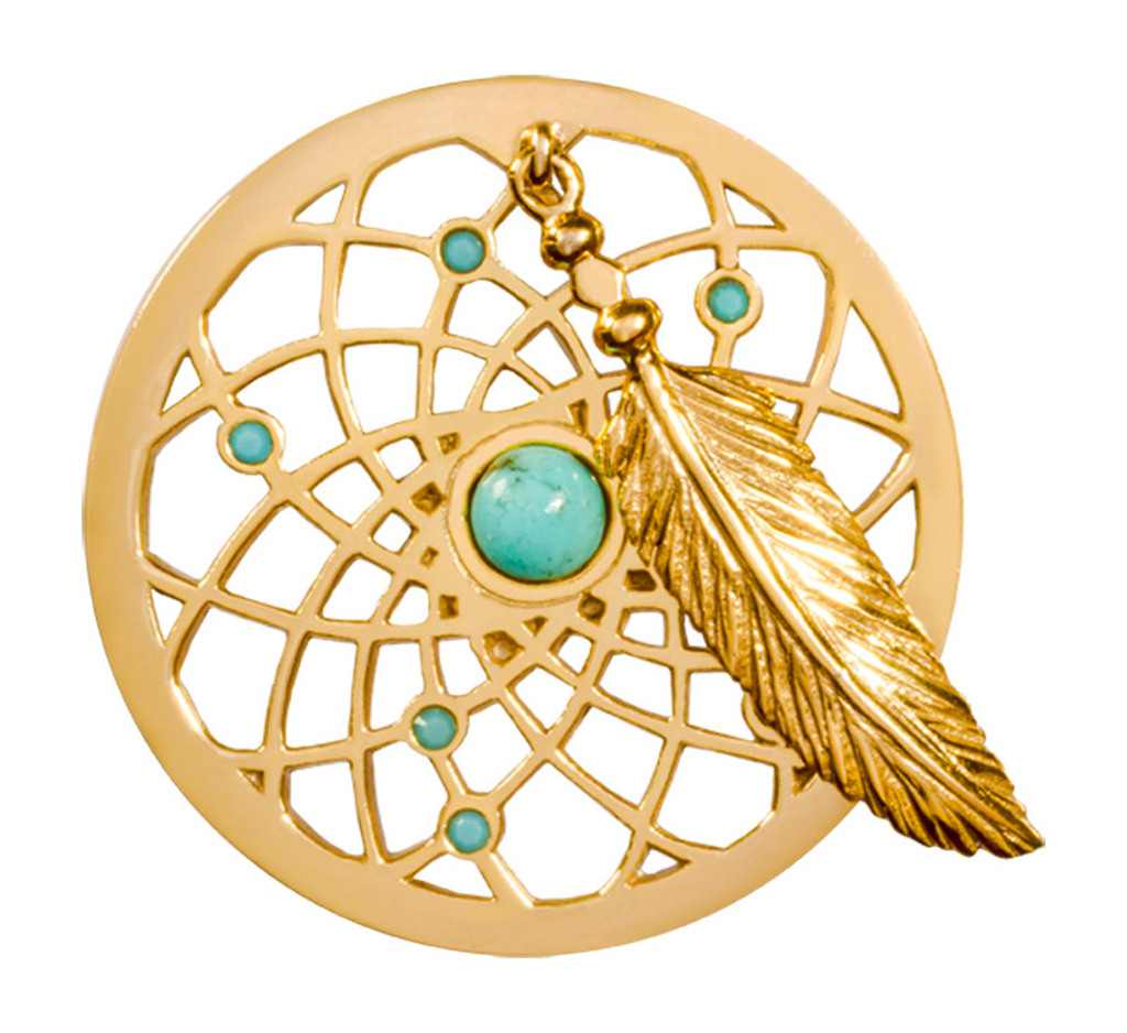NL - Turquoise Dreamcatcher Medium