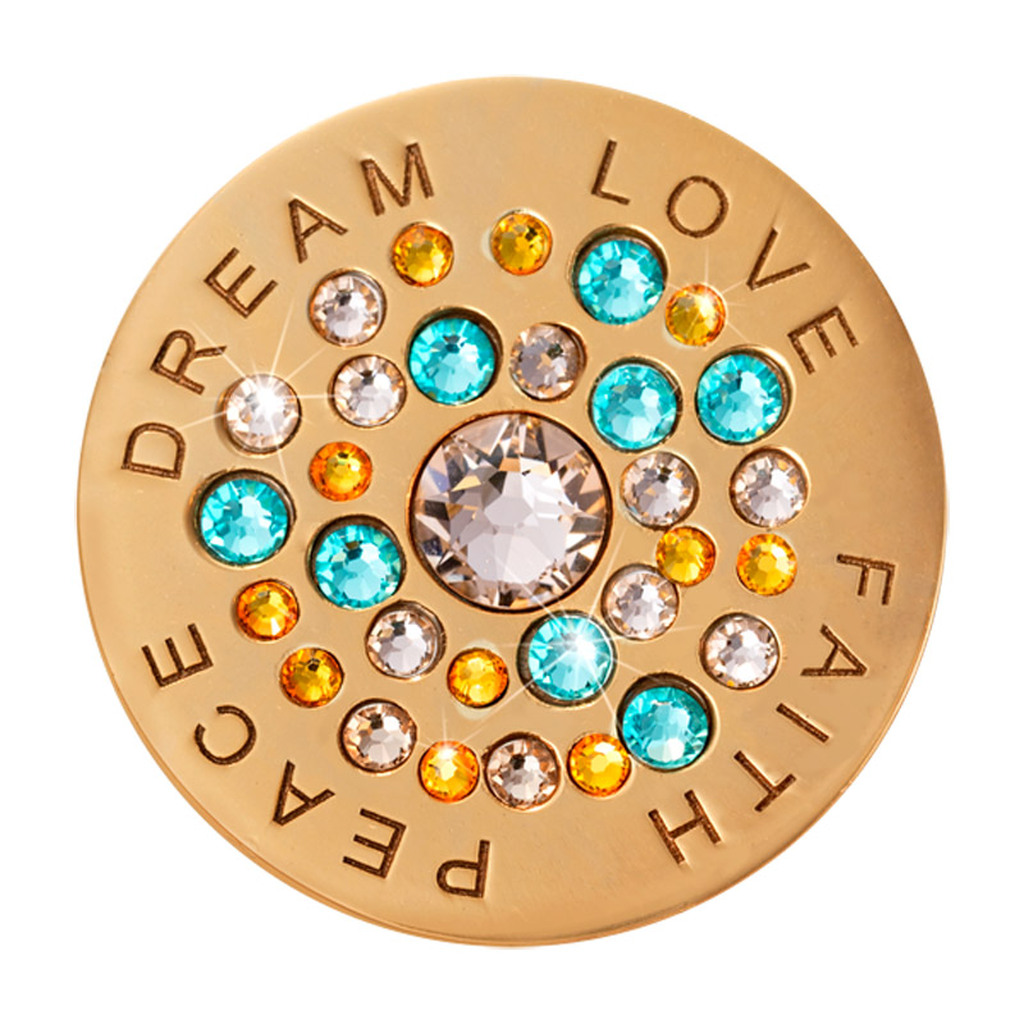 NL - Love. Faith. Peace. Dream Gold Medium