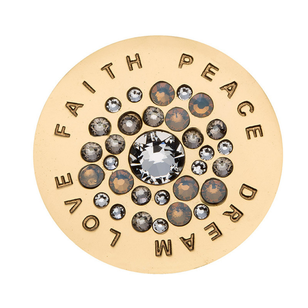 NL - Sparkling Love. Faith. Peace Gold Medium