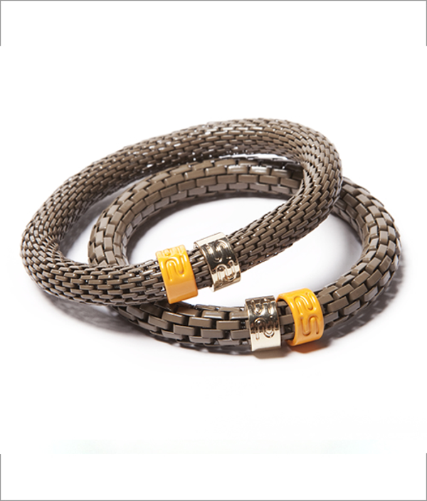 Silis Snake Fossil Honey & Gold