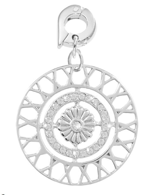 NL - 'Inner Power' 25mm Silver Charm