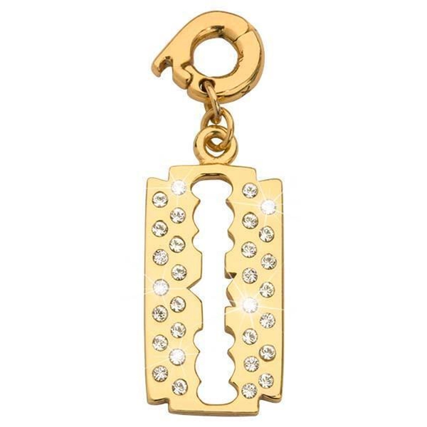 NL - Sparkling Razor Blade  Charm