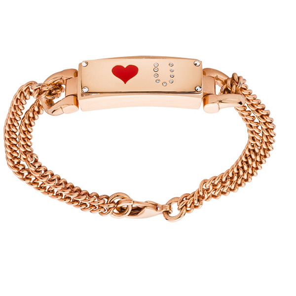 NL- LU Bracelet Rose Gold Plated