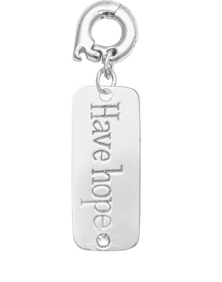 NL - 'Have Hope' Silver Charm