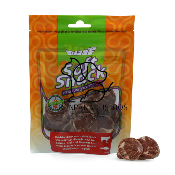 Braaaf Soft Snack Chips - Rund & Vis