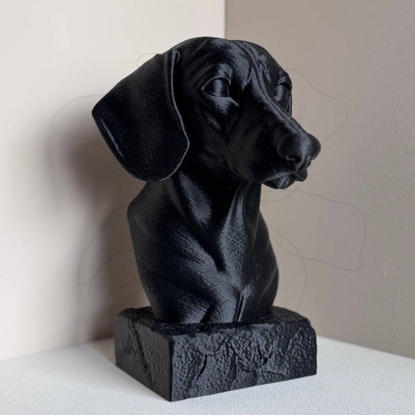 3D • Hondenras statue •