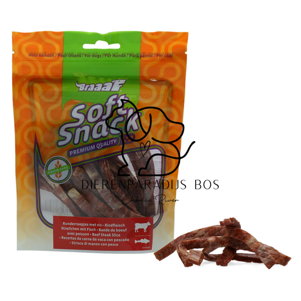 Braaaf Soft Snack Slices - Rund & Vis