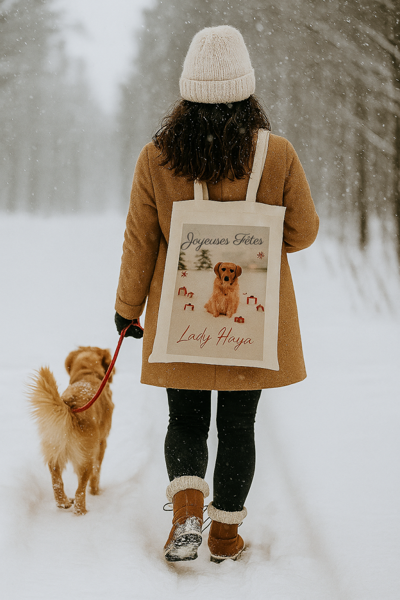 sac personnalisé impression un côté