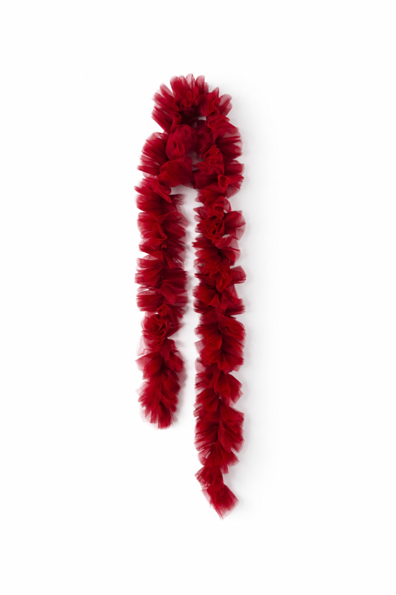 Boa scarf Bordeaux
