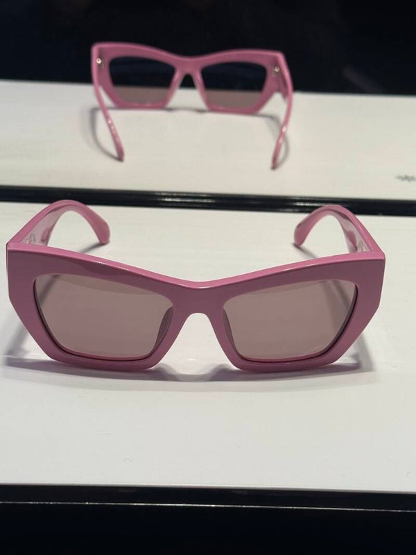 Pink Chanel Sunglasses Cat eye