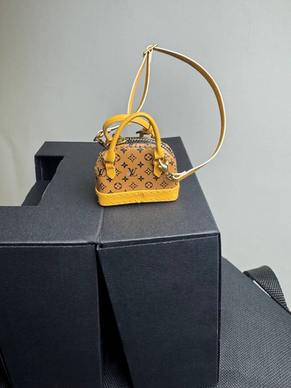 Plushie accessory LV bag