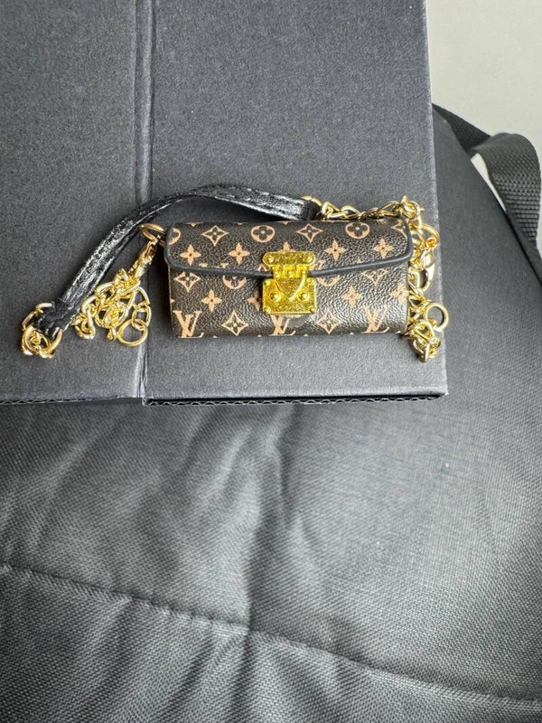 Plushie accessory LV bag