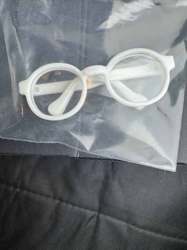 Plushie accessory White Glasses