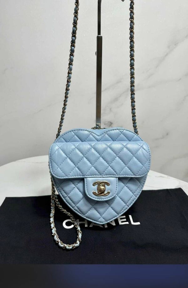 Chanel Lambskin Quilted CC in Lambskin