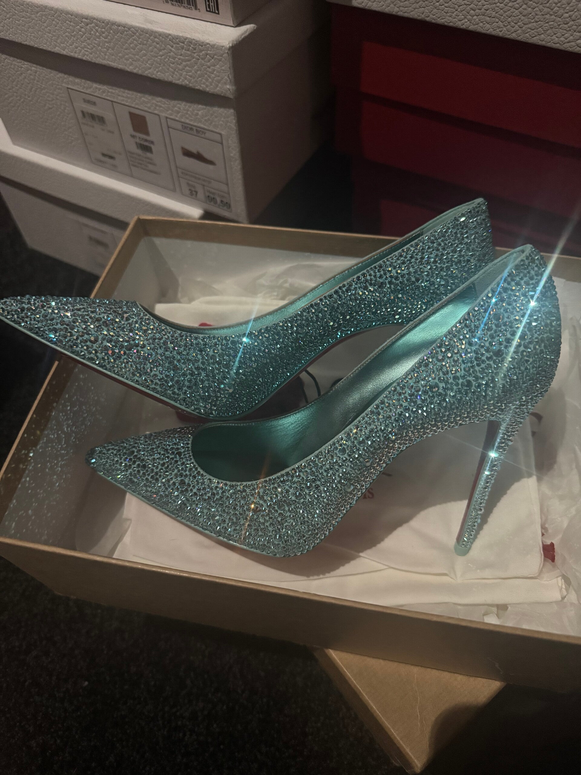 Christian Louboutin Shoes Crystal