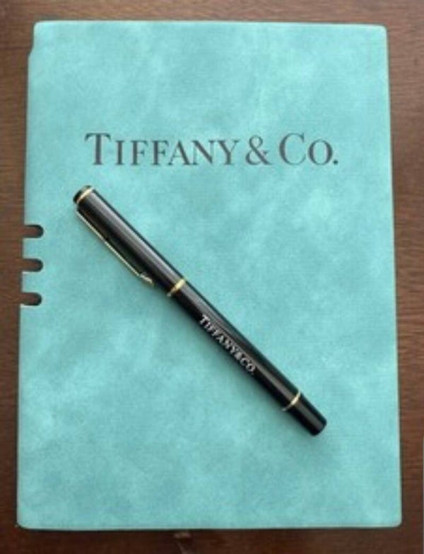 Tiffany & Co. Notebook & Pen Set