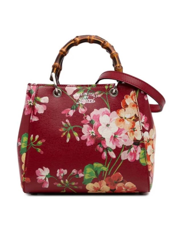 Gucci Floral with Bamboo handle