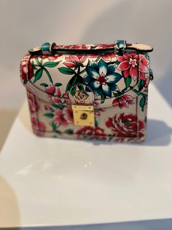 Gucci Floral Handbag