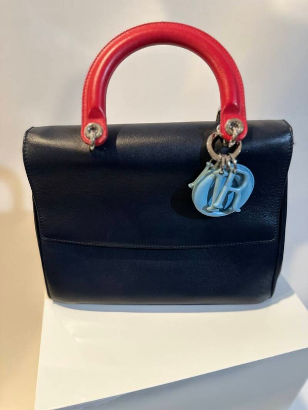 Christian Dior Diorever Bag – Navy, Red & Blue Colorblock