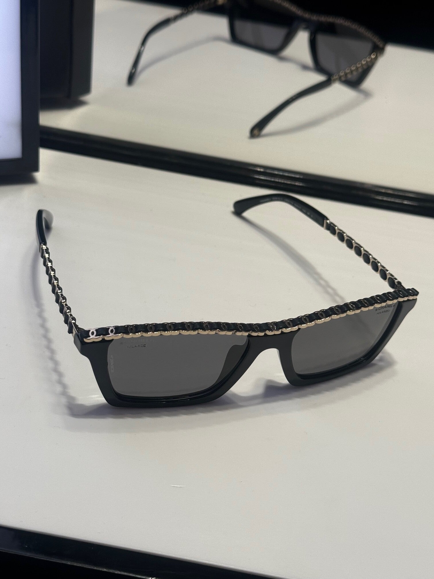 Chanel Rectangle Sunglasses