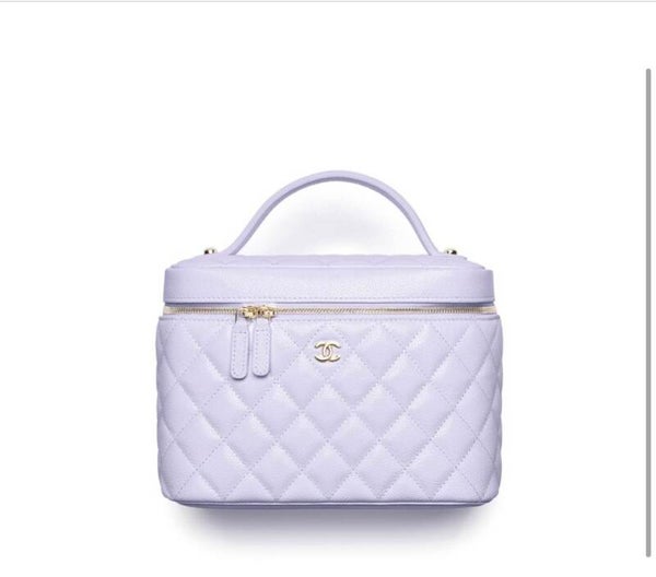 Chanel Train Case in Soft Purple
