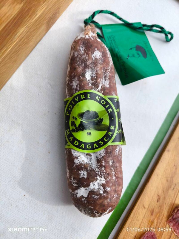 Saucisson au poivre de Madagascar