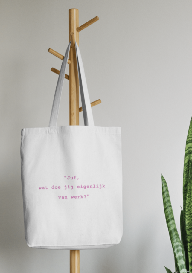 Totebag Juf/Meester Deluxe