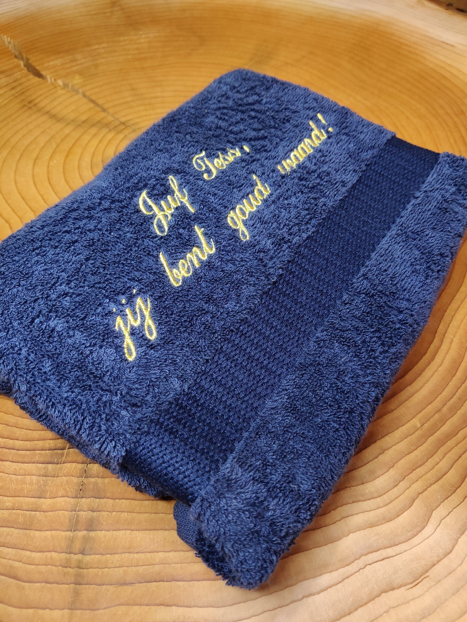 Handdoek 'Goud waard'