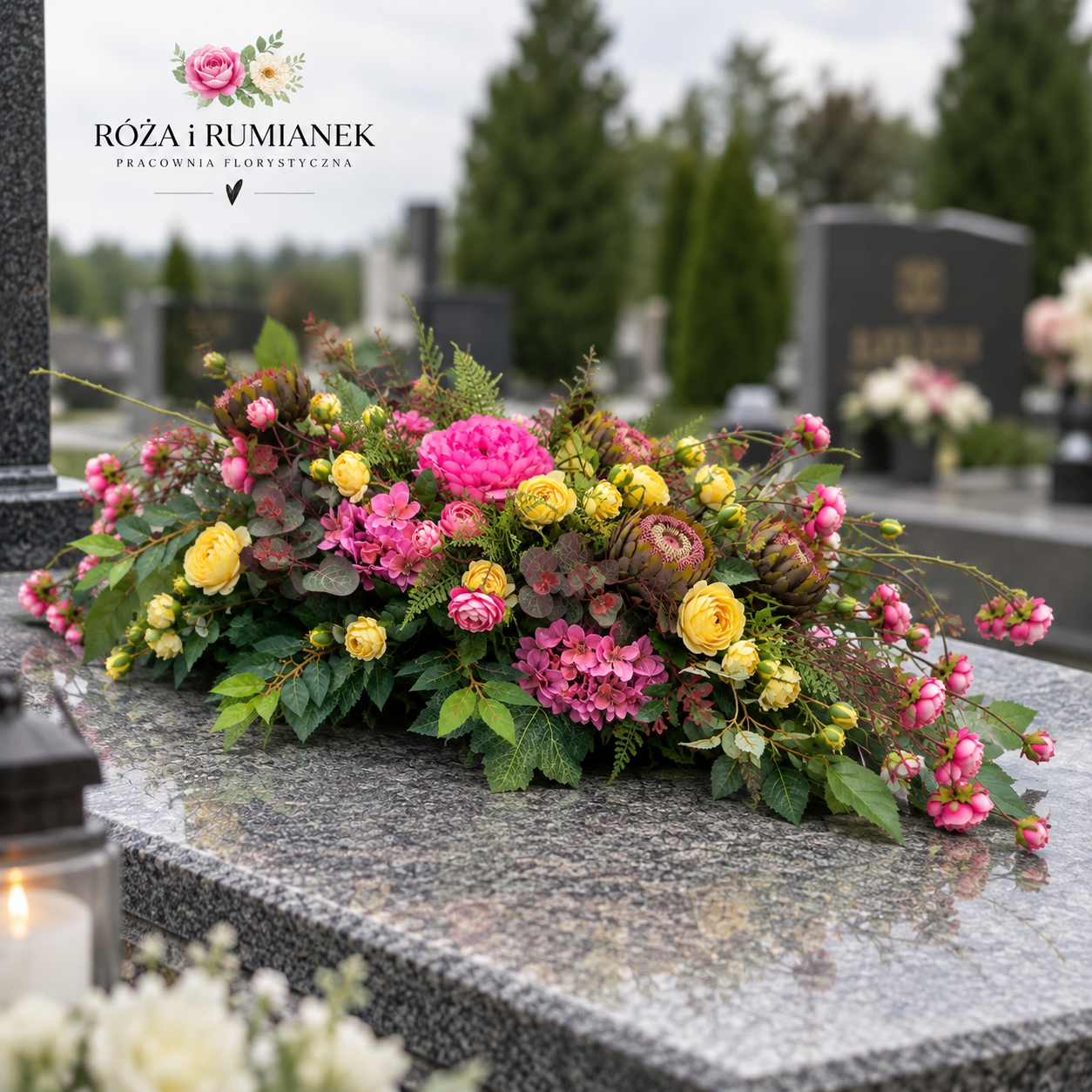 Ogród Wspomnień - wymiar 100cm/ 40cm
