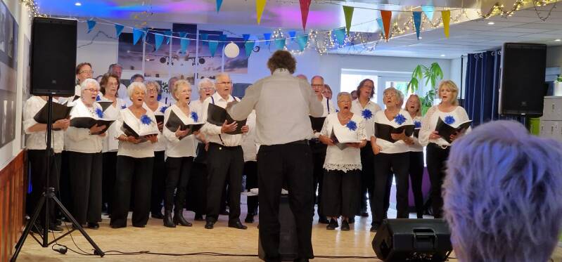 Foto van het koor De Corazon Singers