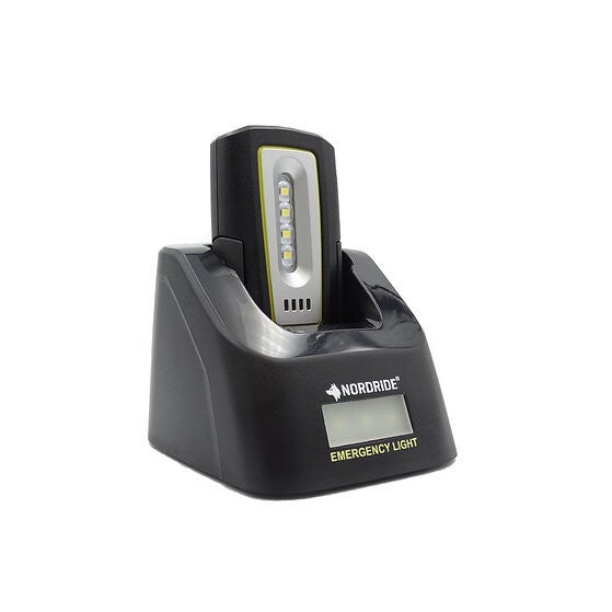 NORI Set Notlicht mit Ladestation und Handlampe Pocket light