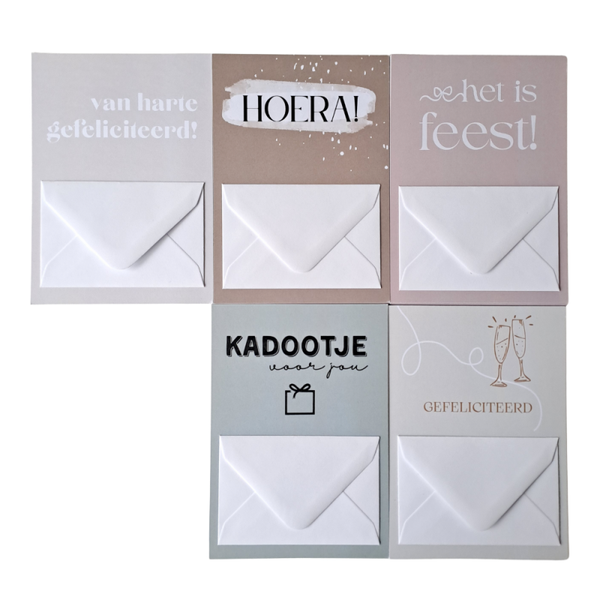 Geldkaarten set