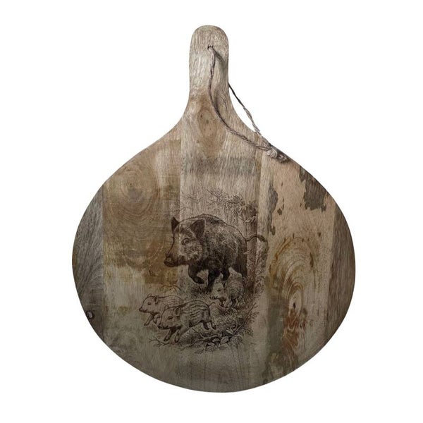 Borrelplank rond