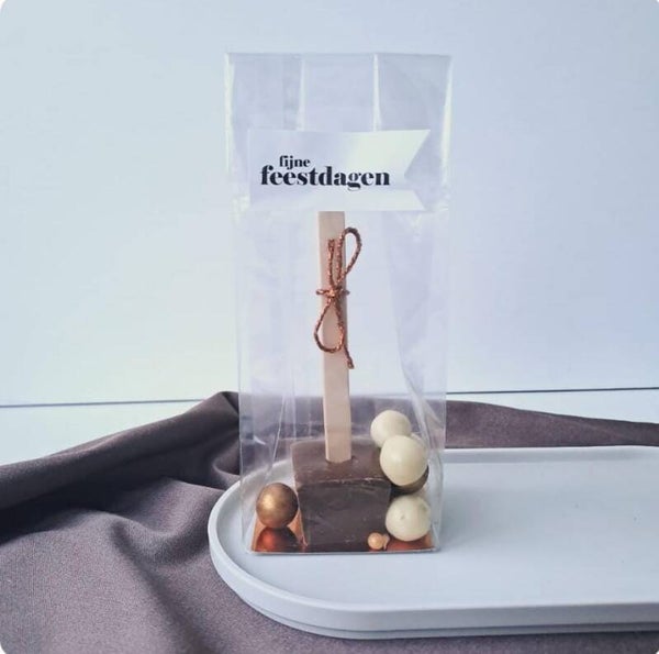 Chocolademelk stick