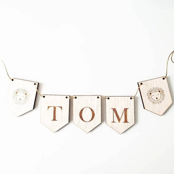 Houten mini slinger