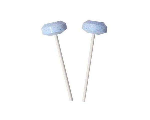 Blauwe lolly