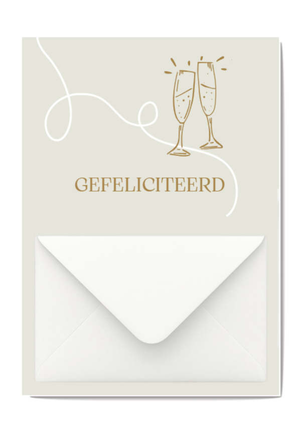 Geldkaart | Gefeliciteerd