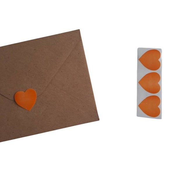 Sticker | Hartje oranje