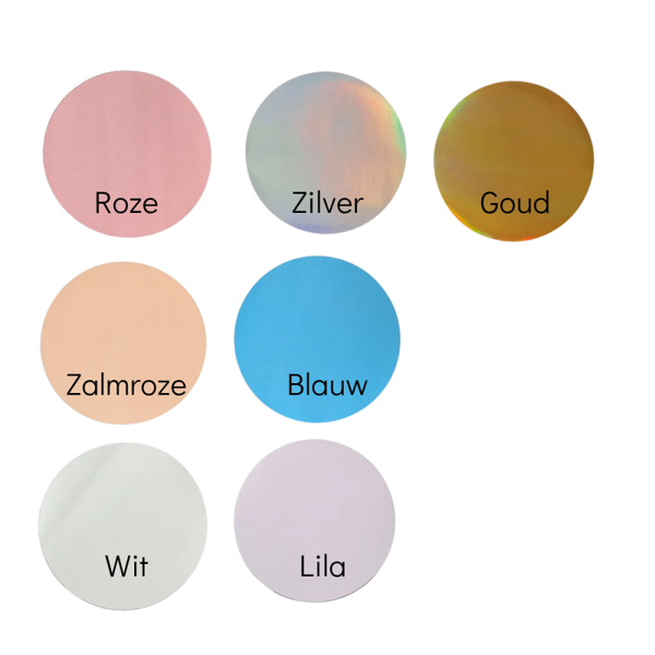 Sticker gepersonaliseerd