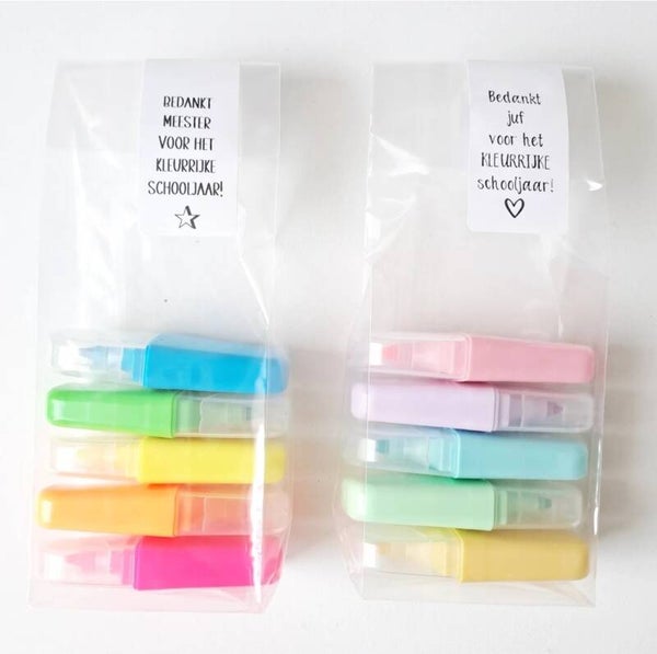 Markers | Kleurrijke schooljaar