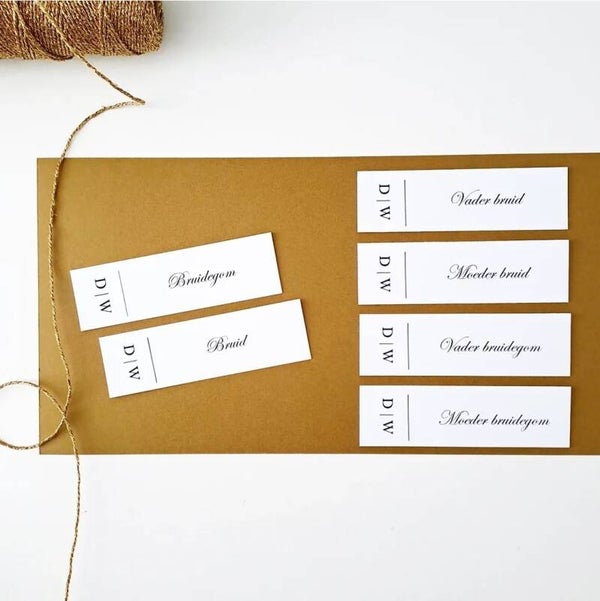 Diner | Naamkaartjes