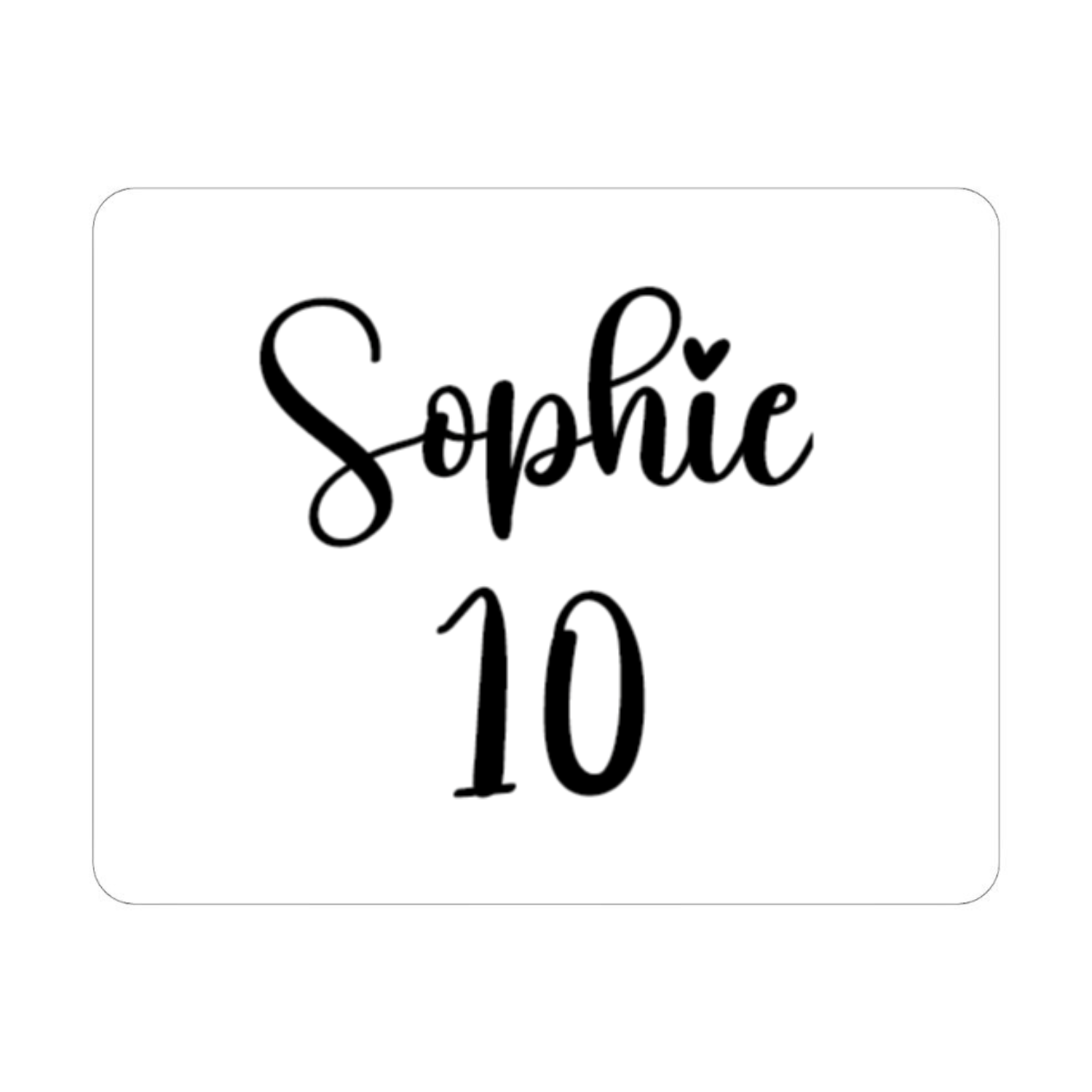 Traktatie stickers 5x | Sophie