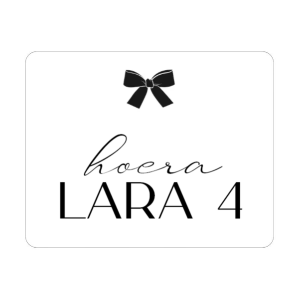 Traktatie stickers 5x | Lara